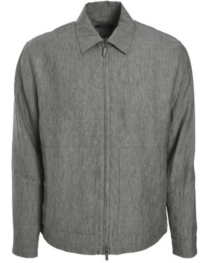 Peserico Veste À Coupe Légère - Gray