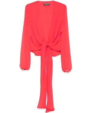 La Petite Robe Di Chiara Boni Takao Blouse - Red