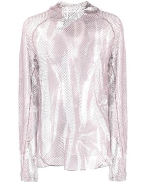 KANGHYUK Visnet Katoenen Hoodie - Roze