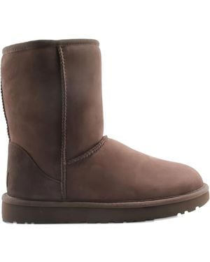 UGG Suede Ankle Boots - Brown