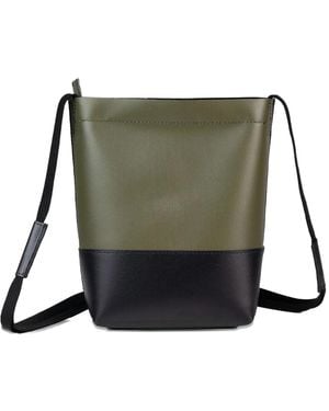 Marni カラーブロック ショルダーバッグ - グリーン