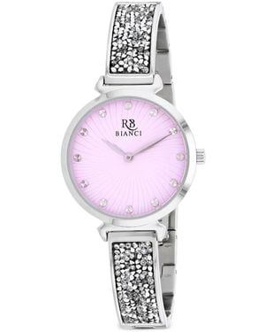 Roberto Bianci Billare Crystal 12Mm Watch - White