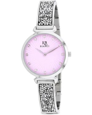 Roberto Bianci Billare Crystal 12Mm Watch - White