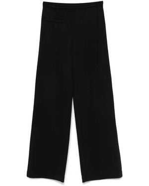 MM6 by Maison Margiela Logo-Embroidered Track Trousers - Black