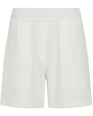 Ferragamo Monogram Pocket Shorts - White