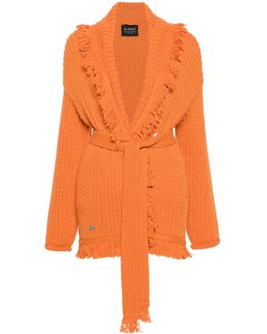 Alanui Cárdigan Finest Con Flecos - Naranja