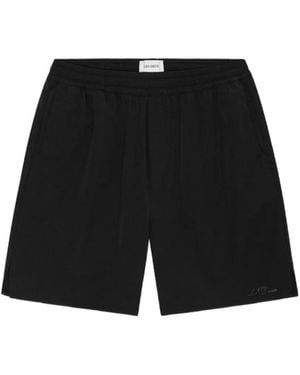 Les Deux Raphael Elastic-Waist Shorts - Black