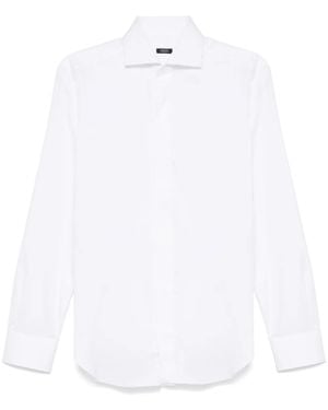 Barba Napoli コットン シャツ - ホワイト