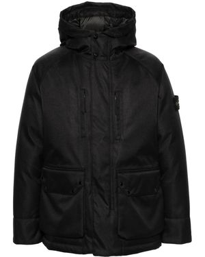 Stone Island コンパスバッジ ジャケット - ブラック