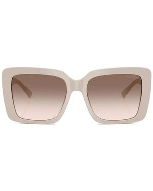 Jimmy Choo Square-Frame Sunglasses - Pink