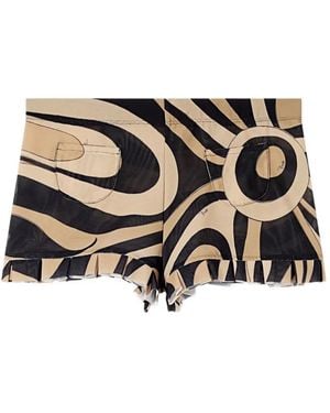 PUCCI Short À Imprimé Marmo - Natural
