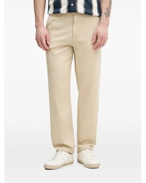 Lindbergh Pantalon À Taille Élastiquée - Natural