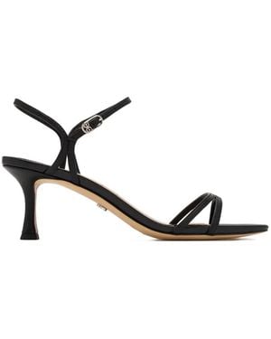 Sam Edelman Presley Strap Heeled Sandals - Black