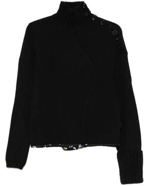 Undercover Pullover Aus Kaschmir - Schwarz
