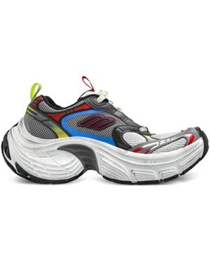Balenciaga Sneakers Con Inserti - Blu