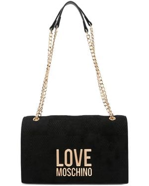 Love Moschino Quilted Shoulder Bag - Black