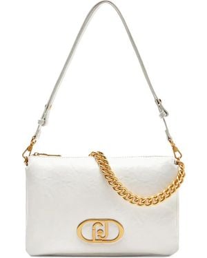 Liu Jo Lapuffy Shoulder Bag - White