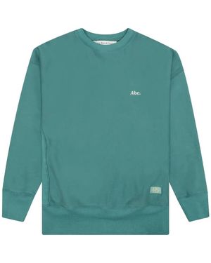 Advisory Board Crystals Logo-embroidered Crew-neck Sweatshirt - グリーン