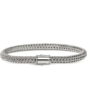 John Hardy Sterling Icon Chain Bracelet - White
