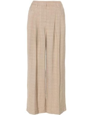 Herskind Lotus Hose Mit Weitem Bein - Natur