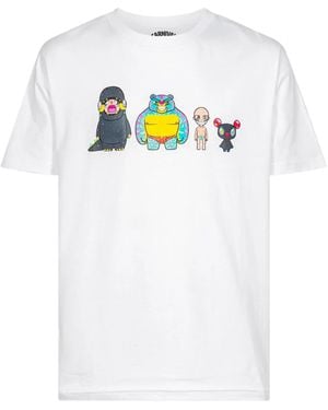 KARAFURU Genesis Graphic-Print T-Shirt - White