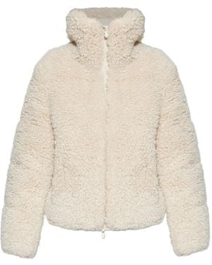 Save The Duck Kennie High-Neck Jacket - Natural