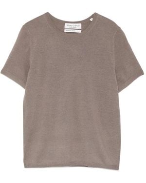 Marc O' Polo Short-Sleeve Top - Grey