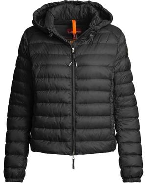 Parajumpers Hooded Quilted Jacket - Black