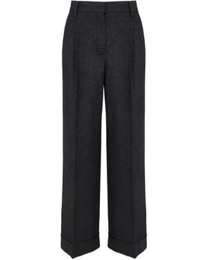 Lorena Antoniazzi Star-Detail Trousers - Black