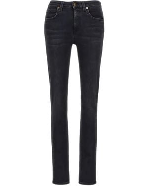 Roberto Cavalli Faded Skinny Jeans - Blue