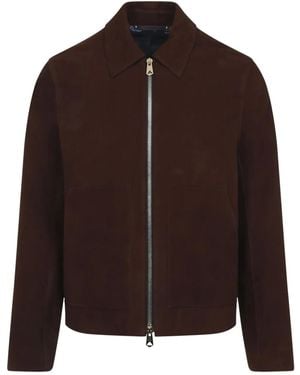 Paul Smith ジップアップ シャツジャケット - ブラウン