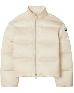 Tory Burch Plumífero con monograma en T - Neutro