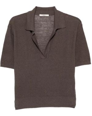 Barena Knitted T-Shirt - Brown