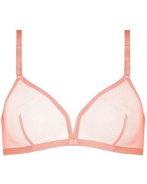 Eres Providence Tonique Wireless Triangle Bra - Pink