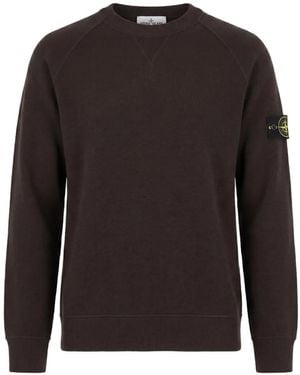 Stone Island Pull À Patch Logo - Black