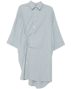Marina Yee Twister Striped Shirt - Blue