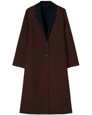 RETORI Reversible Wool Coat - Red