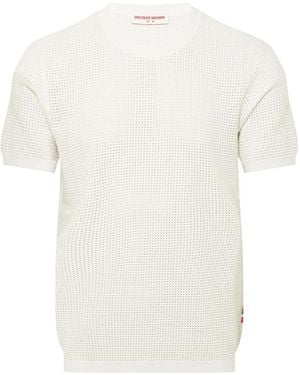 Orlebar Brown テクスチャード Tシャツ - ホワイト