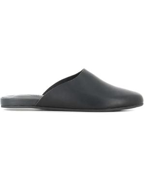 Ancient Greek Sandals Mules En Cuir - Black