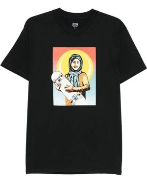 Obey Skateistan Graphic-Print T-Shirt - Black