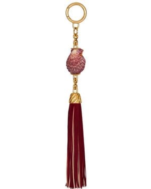 Balmain Shell Tassel Charm - White