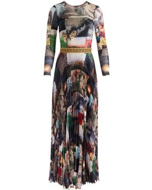 Alice + Olivia Abito Plissettato Ivey - Nero