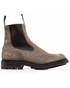 Tricker's Chelsea-Boots Aus Wildleder - Braun