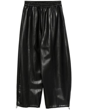 Pinko Elasticated-Waistband Trousers - Black