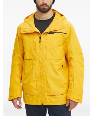 Burton Frostner Skijacke Mit Kapuze - Gelb