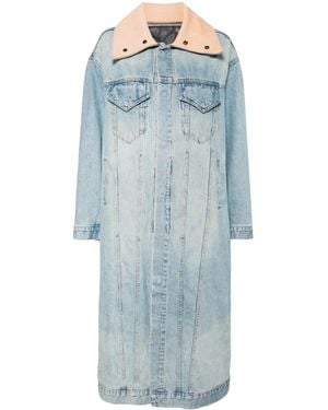 R13 Kat Trucker Jacket - Blue