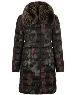 Moorer Long-Sleeves Coat - Black