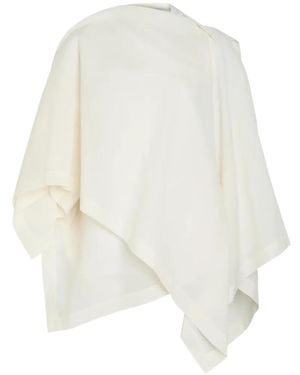 Issey Miyake All Squares Blouse - White