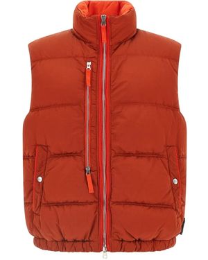 Stone Island Anti-Drop Gilet - Red