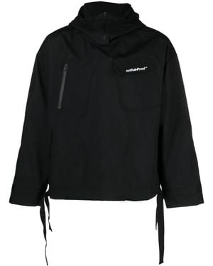 Styland X Notrainproof Ripstop Pull-Over Jacket - Black